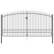 Double Door Fence Gate with Spear Top 'XL   