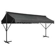 Free Standing Awning Anthracite L