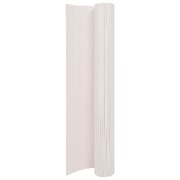 Double-Sided Garden Fence  -White
