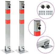 Parking Posts with Locks 2 pcs