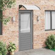 High-quality Door Canopy Black and Transparent Polycarbonate
