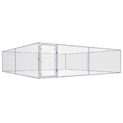 Outdoor Dog Kennel Galvanised Steel  M