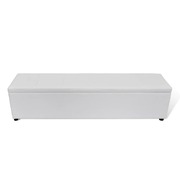 Storage Bench White Large Size