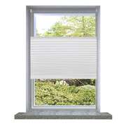 Crepe fabric Plisse Blind  White Pleated Blind