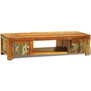 Reclaimed Wood TV Cabinet with 2 Doors Vintage Antique-style