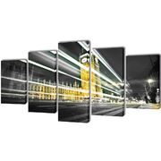 Canvas Wall Print Set London Big Ben S    