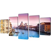 Canvas Wall Print Set Venice M   