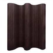 Room Divider Bamboo Dark Brown 250x195 cm