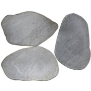Garden Stepping Stones 3 pcs River Stone