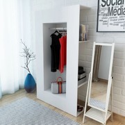 Wardrobe Chipboard White