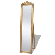 Free-Standing Mirror Baroque Style Gold