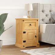 Bedside Cabinet Mexican Pine Corona Range 