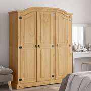 Wardrobe Mexican Pine Corona Range 3 Doors