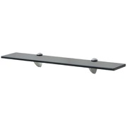 Floating  Shelf Glass - Black