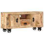 TV Cabinet  Rough Mango Wood 