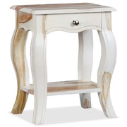 Bedside Cabinet Solid Sheesham Wood 40x30x50 cm