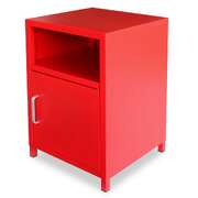 Bedside Cabinet 35x35x51 cm Red
