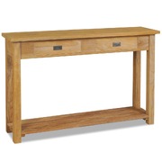 Console Table Solid Teak 