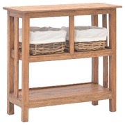 Console Table -Solid Reclaimed Wood 