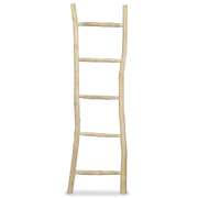 Towel Ladder with 5 Rungs Teak Natural