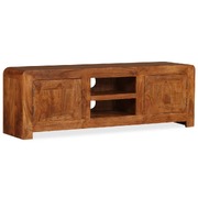 TV Cabinet 120x30x40 cm Solid Wood with Sheesham Finish