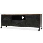 TV Cabinet 120x30x43 cm Black