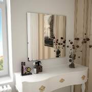 Wall Mirror 70x70 cm Square Glass