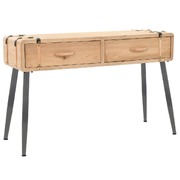 Console Table Durable Solid Fir Wood