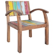 Armchair Solid Reclaimed Boat Wood