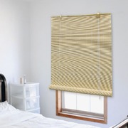 Roller Blind Bamboo Privacy Natural