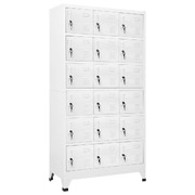 Locker Cabinet with 18 Compartments Metal