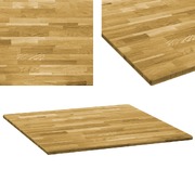 Table Top Wood Square oak