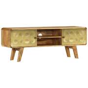 TV Cabinet, Solid Mango Wood 