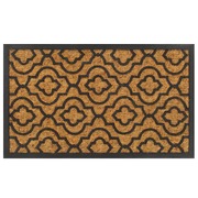 Doormat Coir and Rubber 45x75 cm