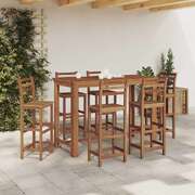 Bar Table Solid Acacia Wood 