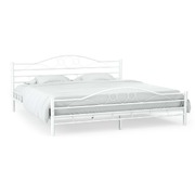Bed Frame Metal - White