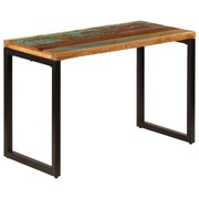 Dining Table  Solid Reclaimed Wood and Steel