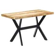 Dining Table Solid Rough Mango Wood