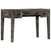 Desk Black Solid Mango Wood