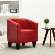 Tub Chair Red