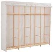 Wardrobe White Fabric