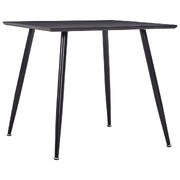 Dining Table Black  MDF