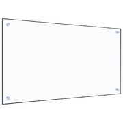 Kitchen Backsplash Transparent Tempered Glass