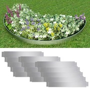 Set of 15 Fleible Lawn Fence Galvanised Steel