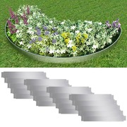 Set of 20 Fleible Lawn Fence Galvanised Steel