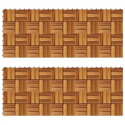 Decking Tiles  Acacia Set of 20