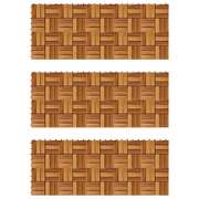 Decking Tiles  Acacia Set of 30