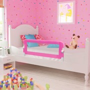 2 pcs Toddler Safety Bed Rail Pink