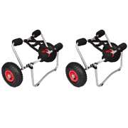 Kayak Trolleys 2 pcs Aluminium