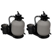 Sand Filter Pumps 2 pcs 600 W 17000 l/h